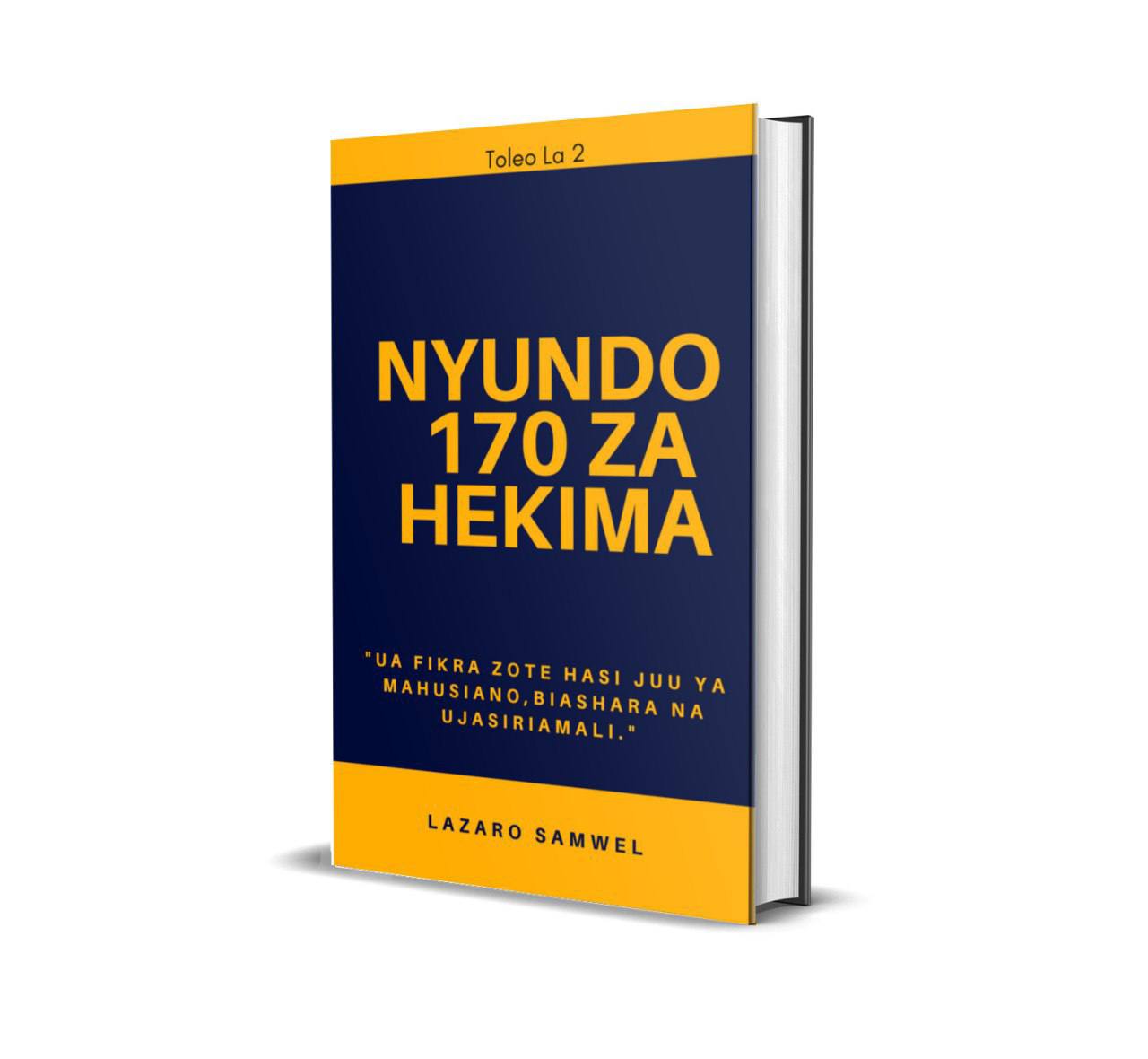 NYUNDO 170 ZA HEKIMA Toleo la 2 Soft Copy
